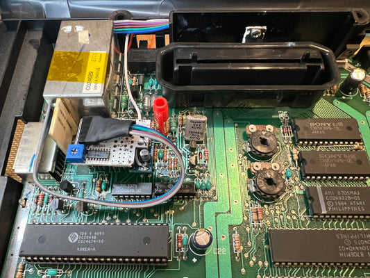 Atari 7800 S-Video Install